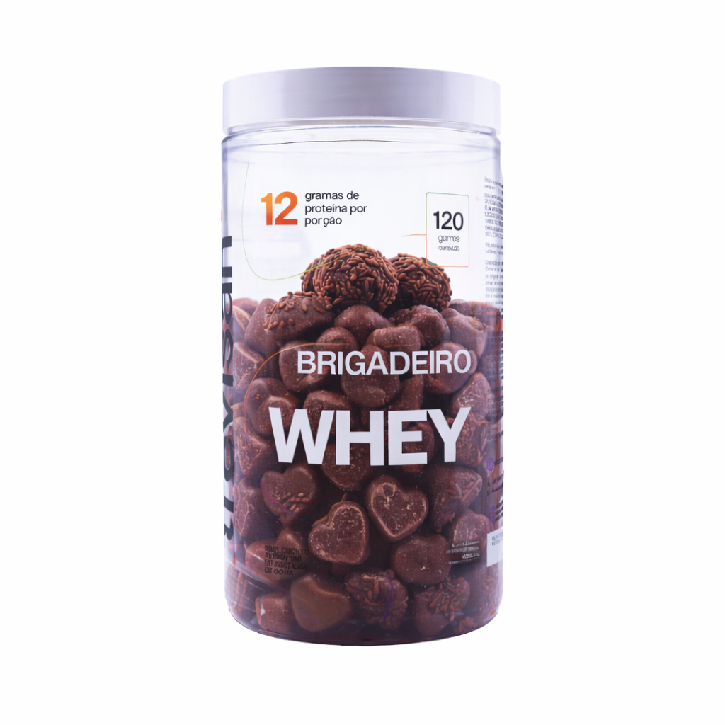 Whey Protein Concentrado Sabor Morango + Whey Protein Concentrado Sabor Brigadeiro